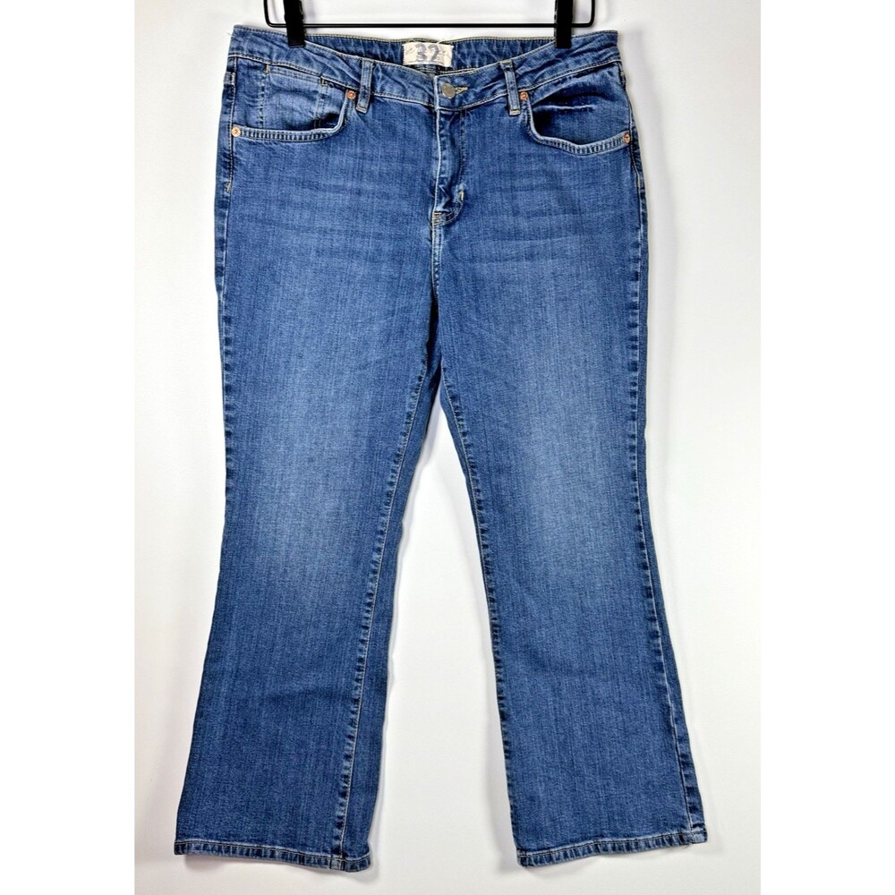 We The Free Blue Straight Leg Jeans